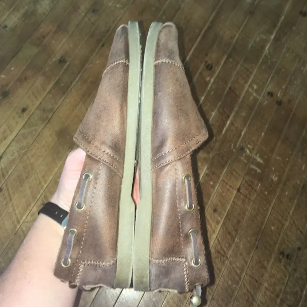 Bobs Memory foam leather slip on shoes